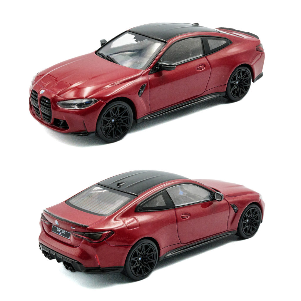 BMW M4 Competition 2023 - Miniature échelle 1/43 Couleur Imola Red Par Solido