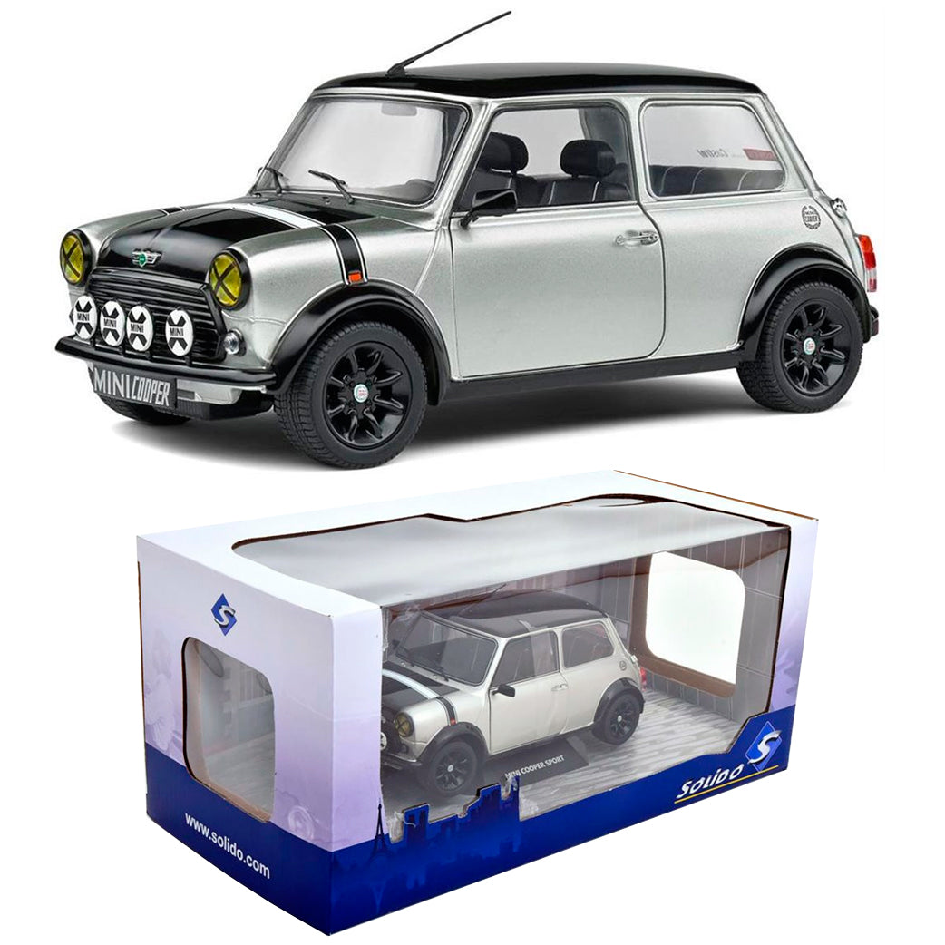 Solido Mini Cooper Sport 1998 Silver (1:18)