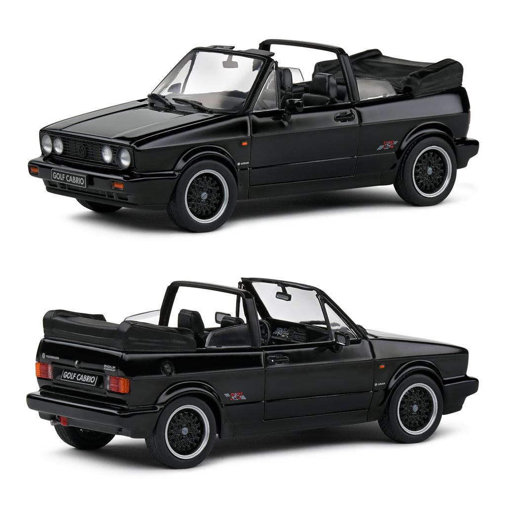 Solido Volkswagen Golf Mk1 Cabriolet Sportline 1992 Black (1:43)