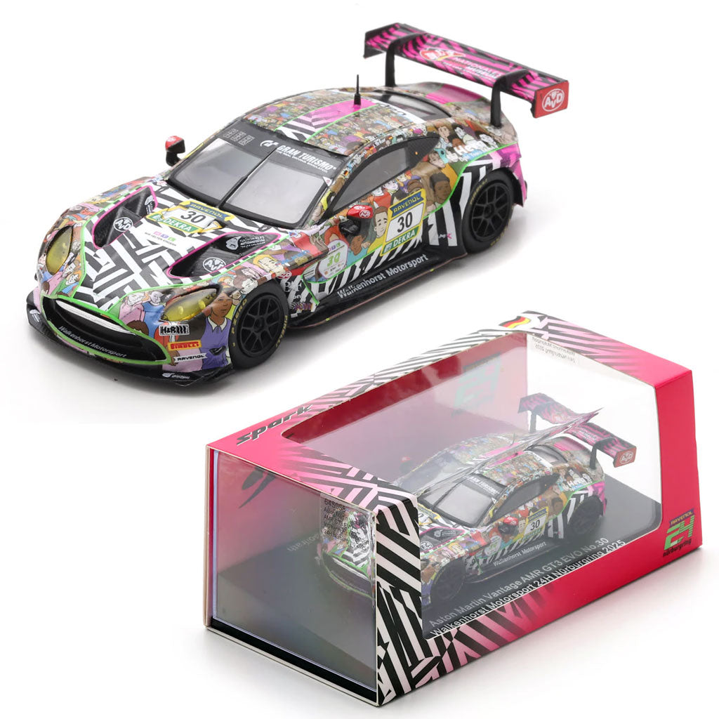 Spark Aston Martin Vantage AMR GT3 #30 Nurburgring 24H 2025 (1:64)