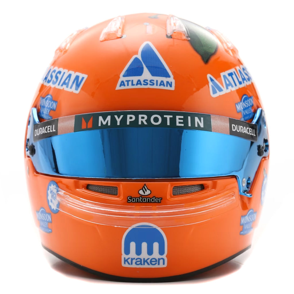 Alex Albon 2025 Miami GP Williams F1 Mini Helmet (1:5 Scale) Spark