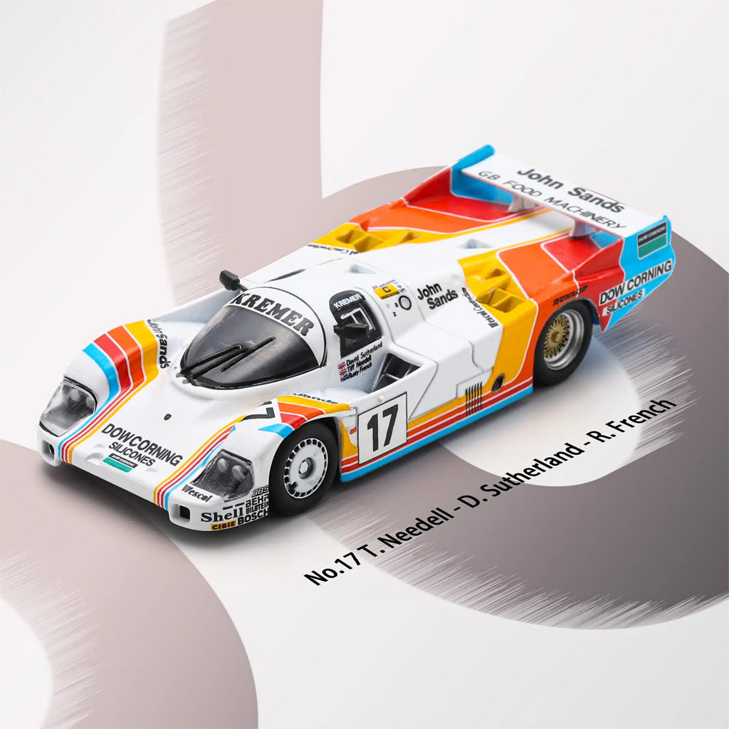 Spark Porsche 956 #17 Le Mans 24 Hours 1984 (1:64 Scale) Sparky