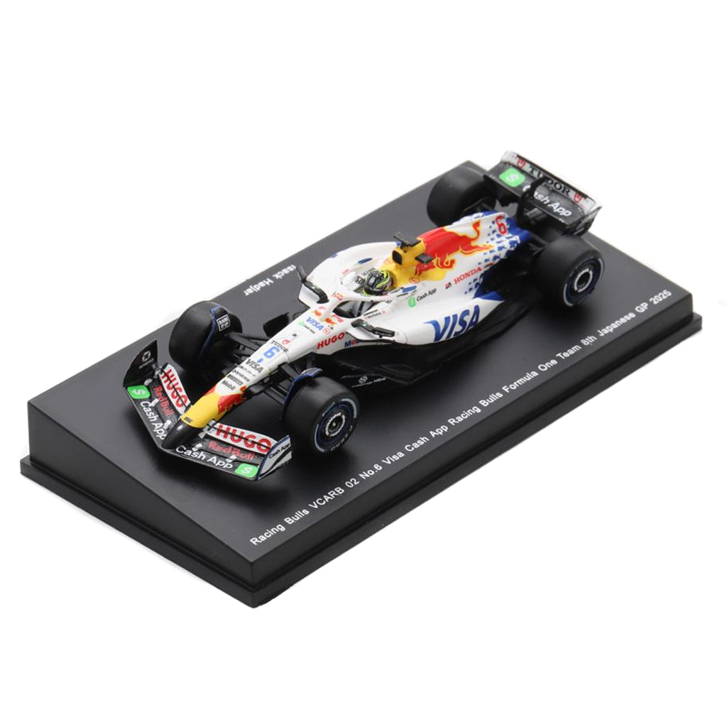 ミニカー VCARB 02 No.6 Japanese GP 2025 スパーク 1/43 レーシングブルズ VCARB 02 No.6 2025 F1 日本GP 8位 I