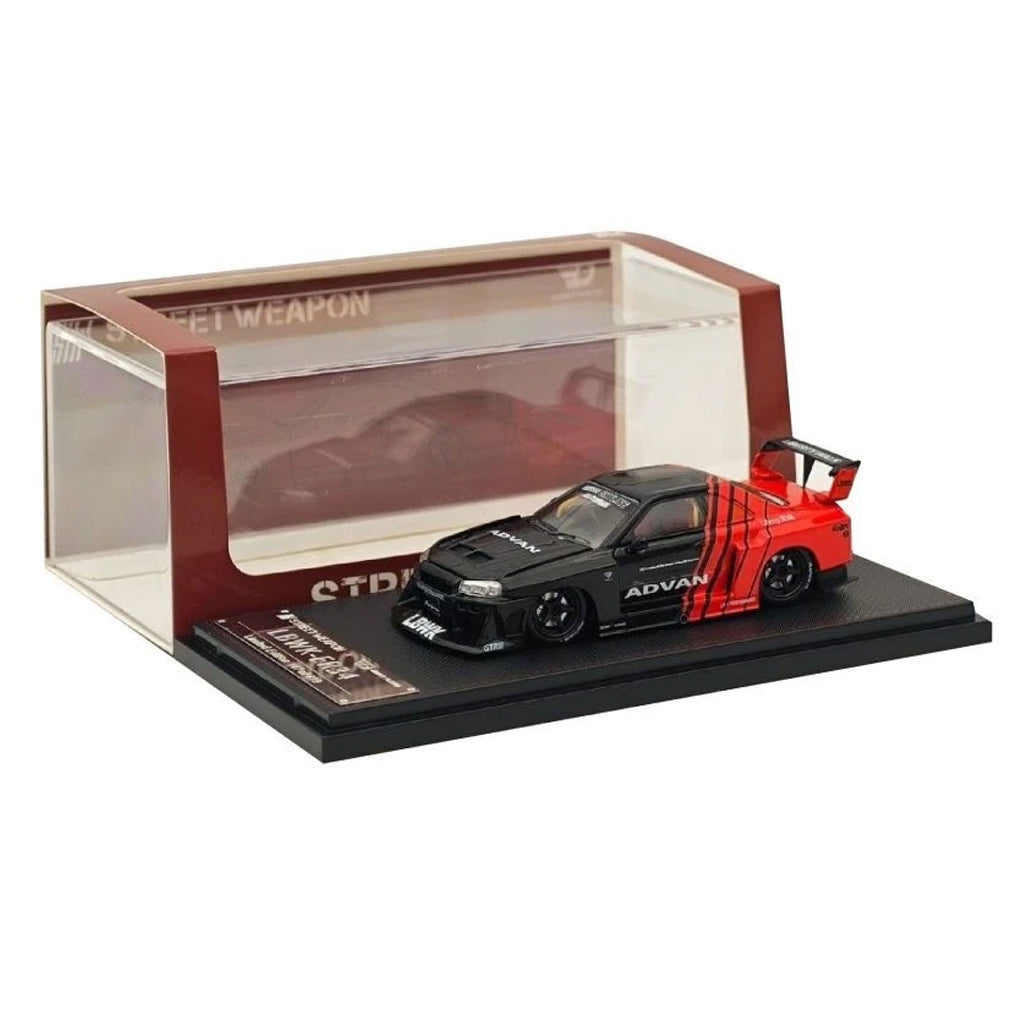 Street Weapon Nissan LB-ER34 Skyline LBWK Liberty Walk Advan (1:64