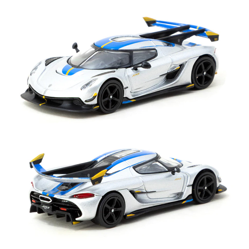 Tarmac Works Koenigsegg Jesko Attack Silver (1:64 Scale)