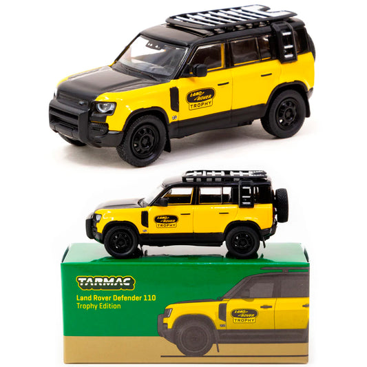 Tarmac Land Rover Defender 110 Trophy Edition Yellow (1:64)