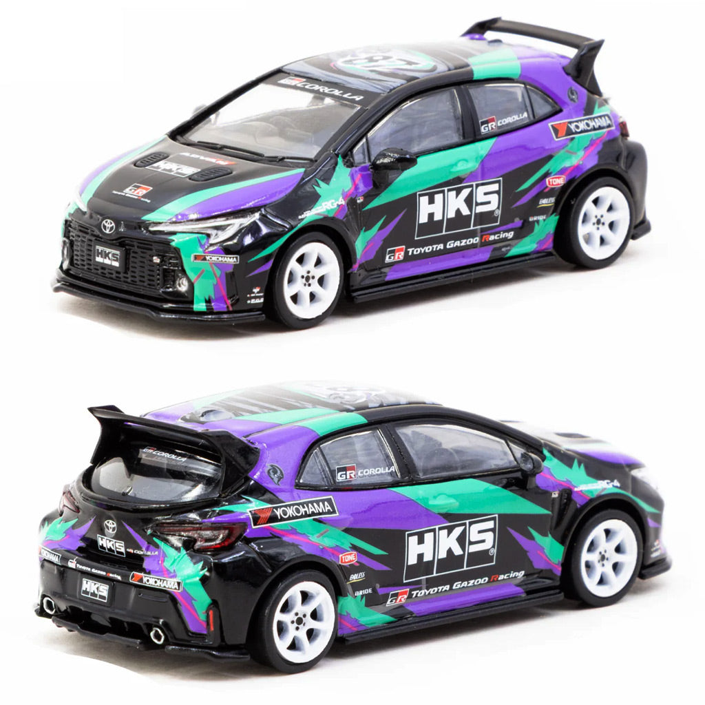 Tarmac Works Toyota GR Corolla HKS (1:64 Scale)