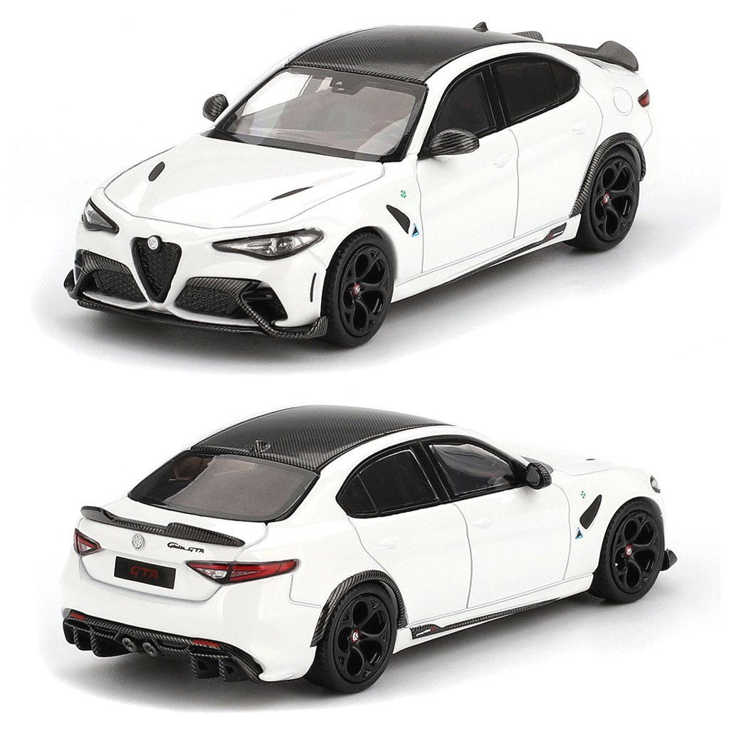 BBR Models Alfa Romeo Giulia GTA White (1:64 Scale)