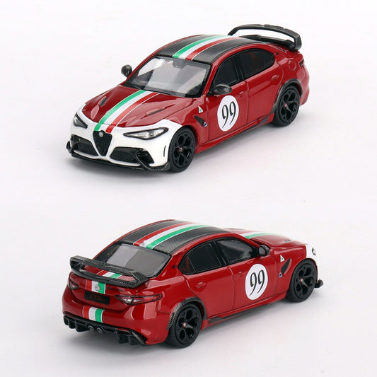 BBR Models Alfa Romeo Giulia GTAm Rosso GTA #99 Centro Stile (1:64)