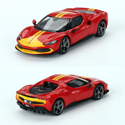 BBR Models Ferrari 296 GTB Assetto Fiorano Rosso Corsa (1:64)