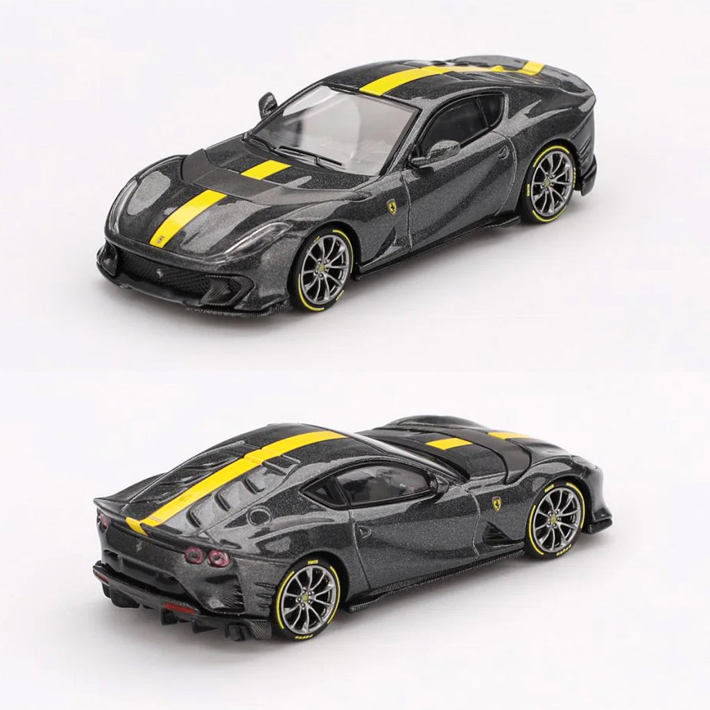 BBR Models Ferrari 812 Competizione Grigio Competizione Grey (1:64)