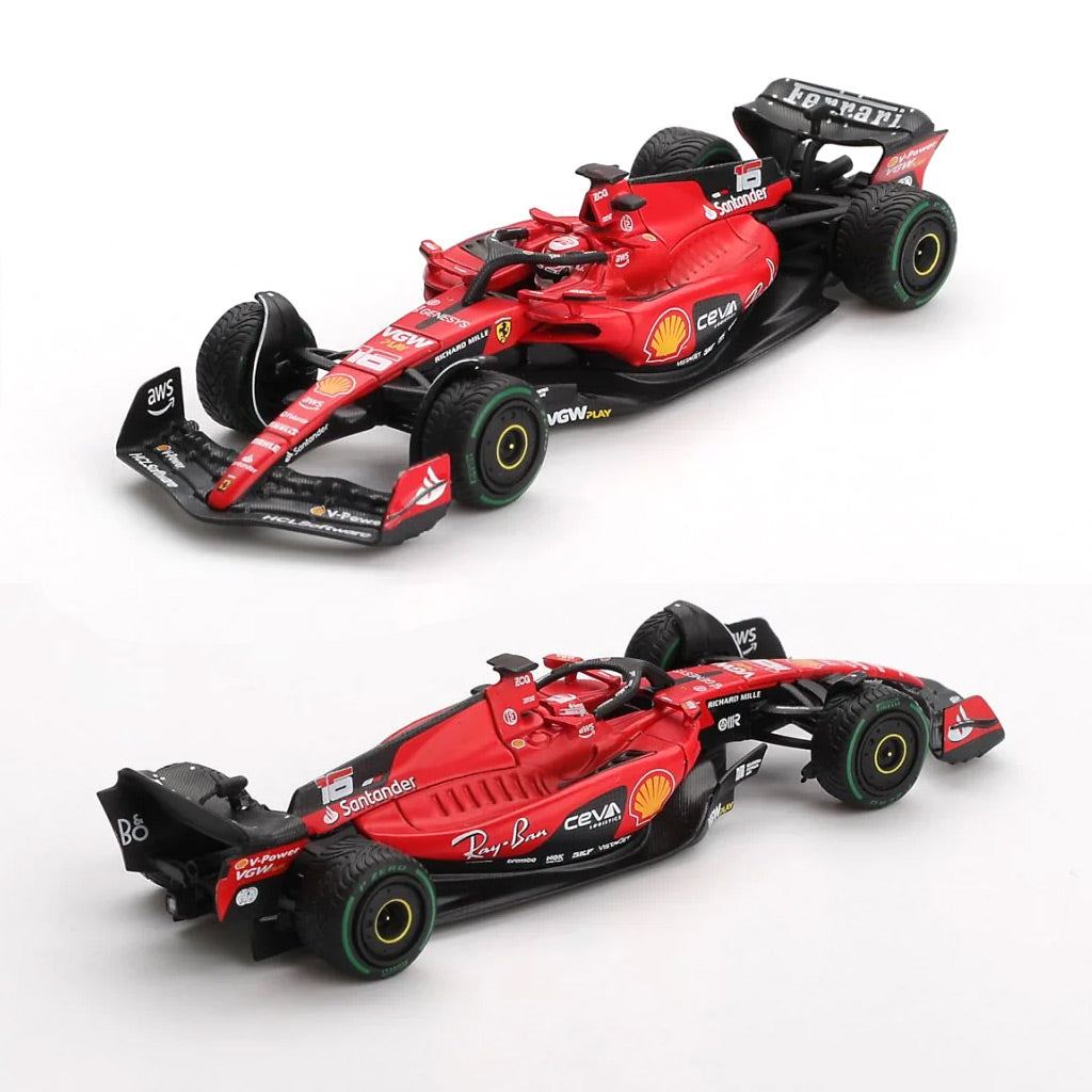 BBR Models Ferrari SF-23 #16 Leclerc 2023 Monaco Grand Prix (1:64)