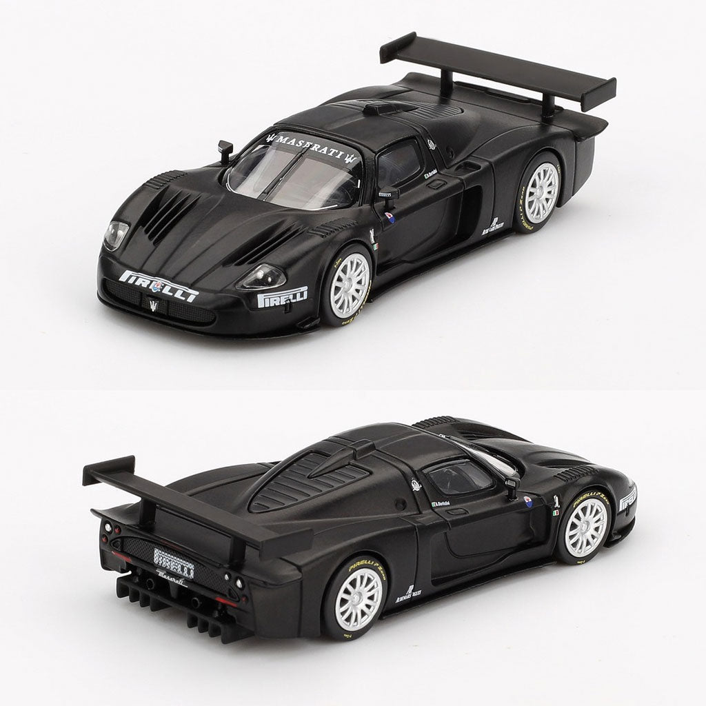 BBR Models Maserati MC12 Competizione Test Fiorano 2004 Black (1:64)