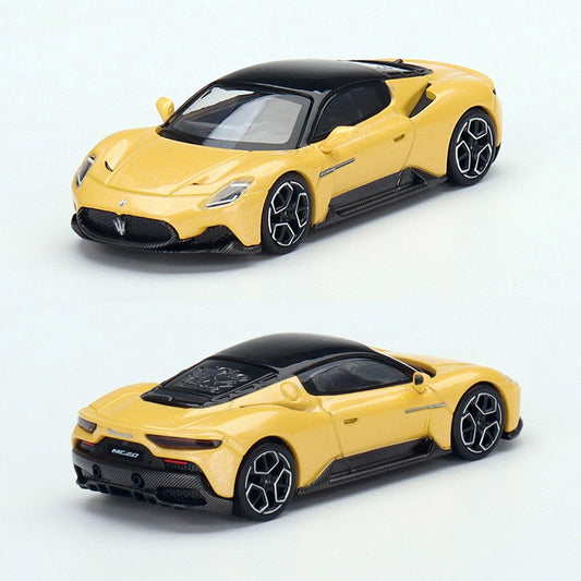 BBR Models Maserati MC20 Giallo Genio Yellow (1:64)