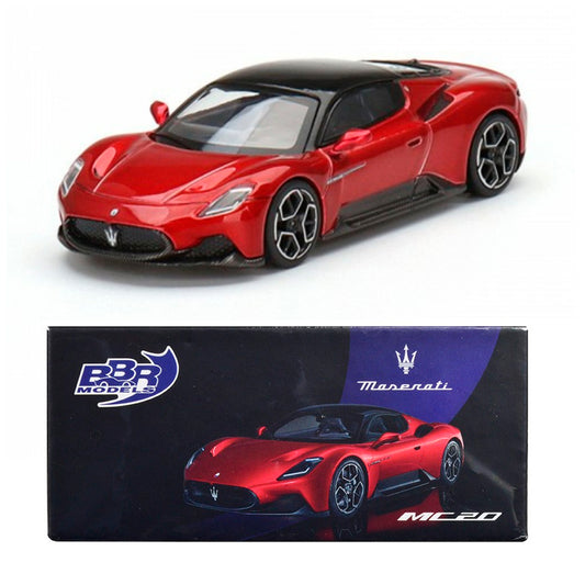 BBR Models Maserati MC20 Rosso Vincente (Red) (1:64)