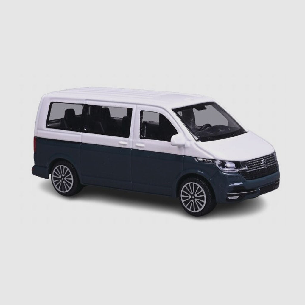 Bburago Volkswagen T6.1 Bus White / Grey (Street Fire) 1:43 Scale