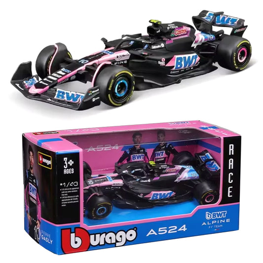 Bburago BWT Alpine A524 F1 #10 Pierre Gasly 2024 (1:43 Scale)