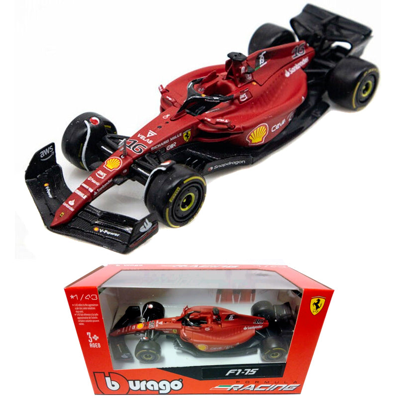 BBURAGO BURAGO FERRARI F1-75 #16 Charles Leclerc F1 2022 1/43 18-36831 BBURAGO BURAGO FERRARI F1-75 #16 Charles Leclerc F1 2022 1/43 18-36831