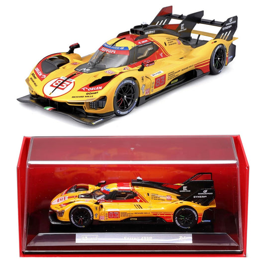 Bburago Ferrari 499P Hypercar #83 Le Mans 24H 2024 With Case (1:43)