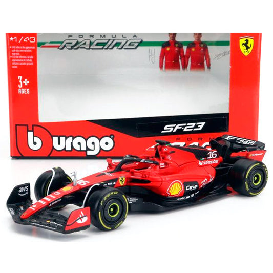 Bburago Ferrari SF23 F1 #16 Charles Leclerc 2023 (1:43)