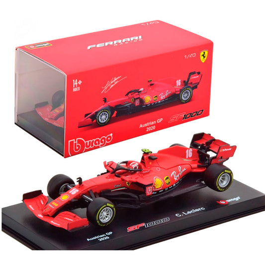 Bburago Ferrari SF1000 Formula 1 #16 Leclerc Austrian GP 2020 (1:43)
