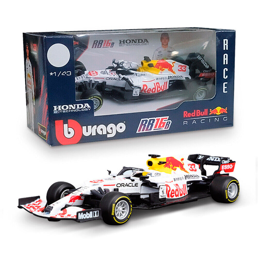 Bburago Red Bull RB16B Verstappen Turkish GP 2021 (1:43) (Box Damaged)