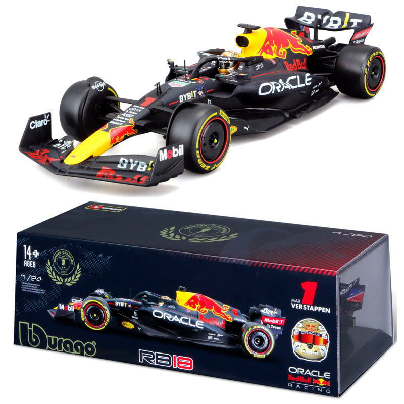 Bburago Red Bull RB18 #1 Max Verstappen Abu Dhabi 2022 (1:24)