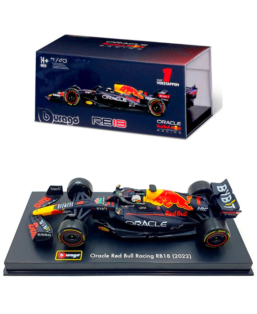 Bburago Red Bull RB18 #1 Max Verstappen 2022 With Case (1/43)