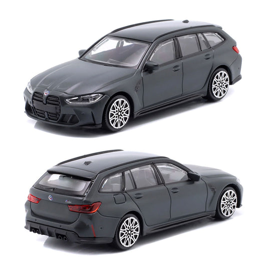 Bburago BMW M3 Touring 2023 Grey (Street Fire Series) 1:43 Scale