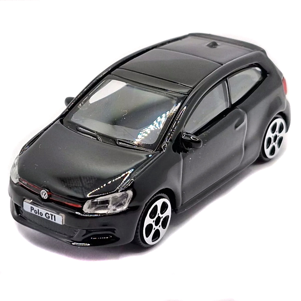 Bburago Street Fire - Volkswagen Polo GTI Mark 5 Black (1:43 Scale)