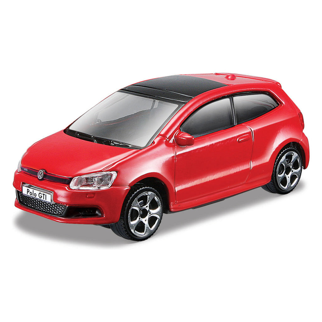 Bburago Volkswagen Polo GTI Mark 5 Red (Street Fire) 1:43 Scale