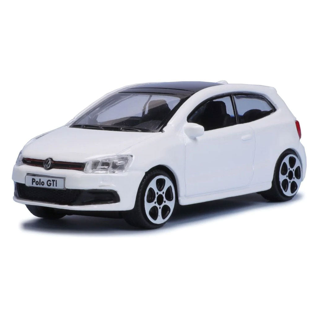 Bburago Volkswagen Polo GTI Mark 5 White (Street Fire) 1:43 Scale