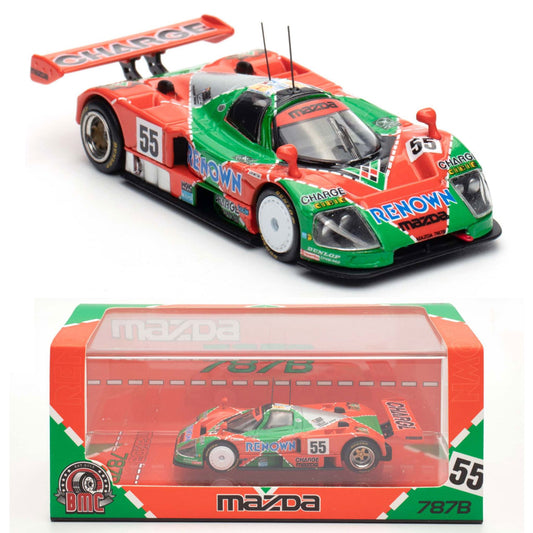 BM Creations Mazda 787B #55 Winner 1991 Le Mans 24 Hours (1:64 Scale)