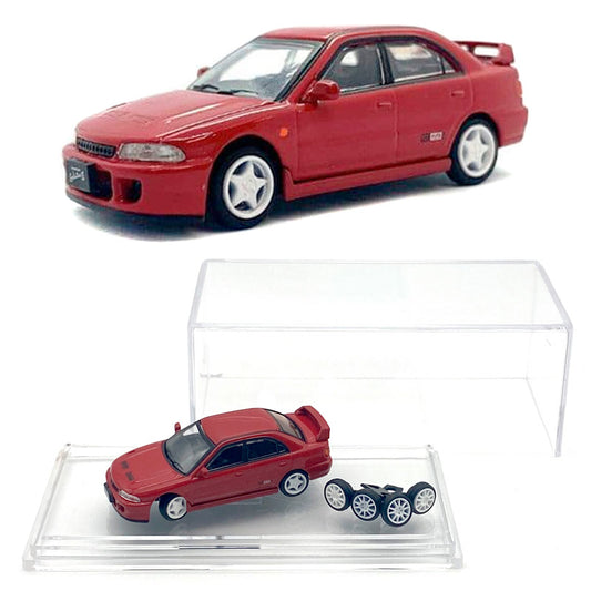 BM Creations Mitsubishi Lancer Evolution II Red RHD (1/64)