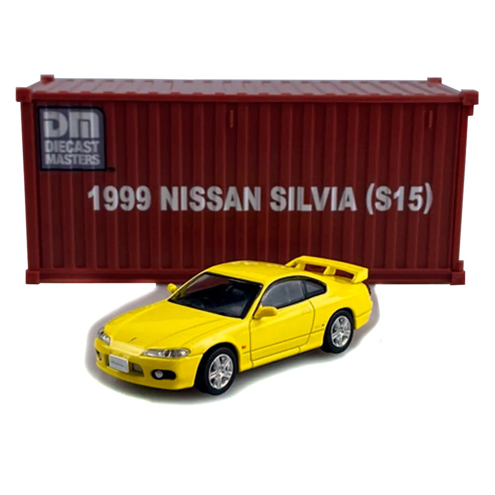 BM Creations 1999 Nissan Silvia S15 Yellow RHD (1/64)