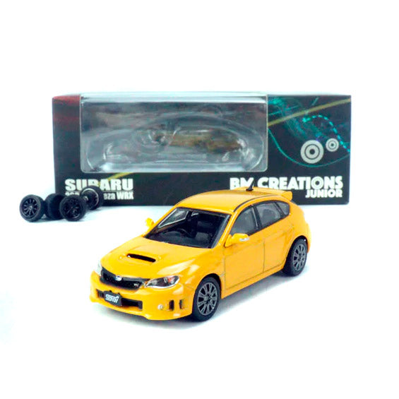 BM Creations Subaru Impreza WRX 2009 Yellow (1/64)