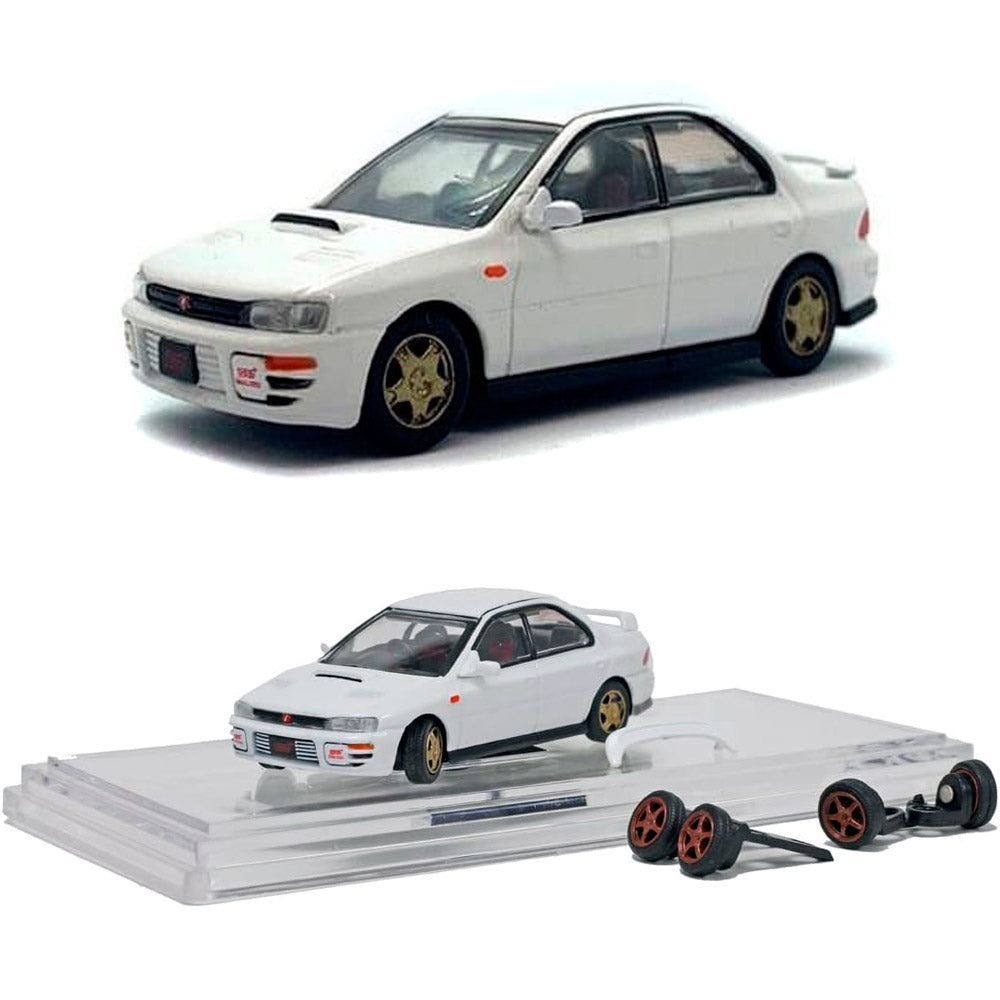 BM Creations Subaru Impreza WRX STI 1994 White (1/64)