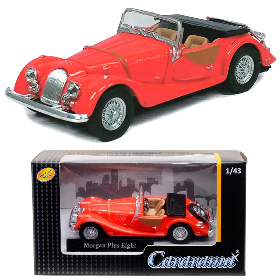 Cararama Morgan Plus Eight Red (1/43)