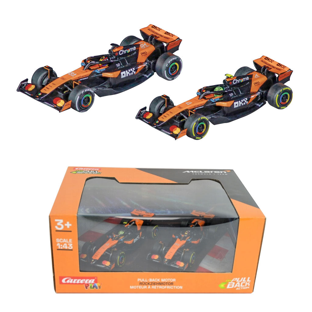 Carrera Pull Back McLaren Formula 1 Team Norris & Piastri Set (1:43)