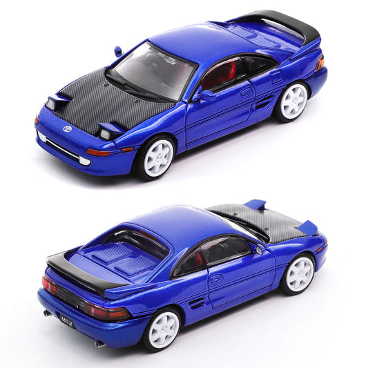 DCT Toyota MR2 W20 1989 Blue (1:64 Scale)