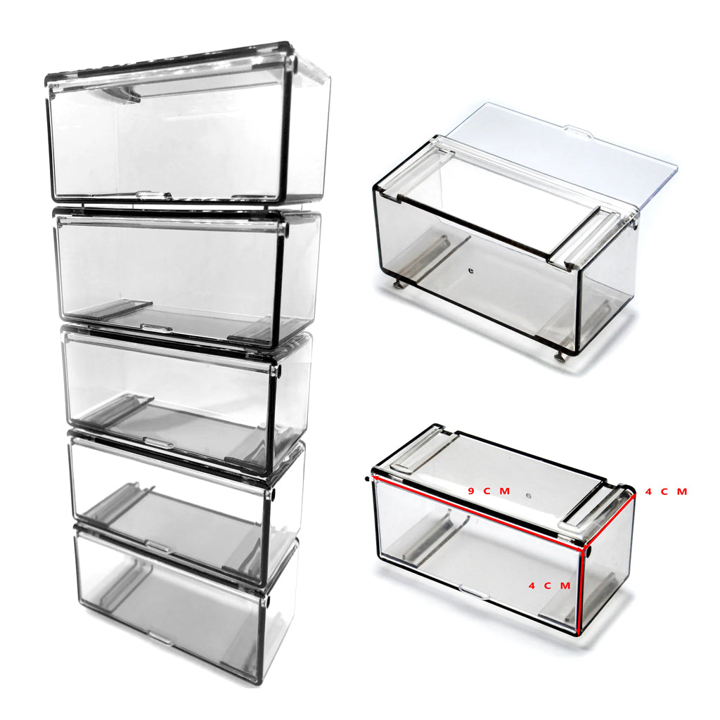 1:64 Scale Diecast Storage Box Smoke (Set Of 5 Boxes) – AGR Models