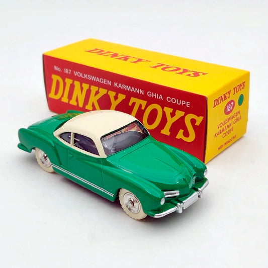 Norev Atlas Dinky Toys Volkswagen Karmann Ghia Coupe #187 Green 1/48