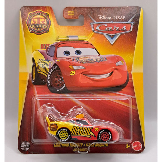 Disney Pixar Cars Race & Rescue - Lightning McQueen (1:55 Scale)