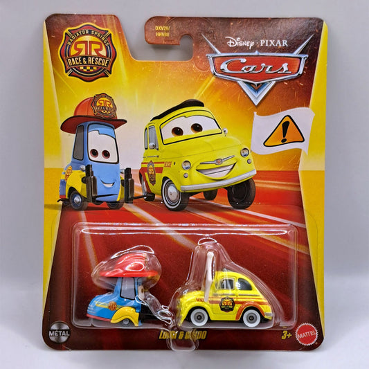 Disney Pixar Cars Race & Rescue - Luigi And Guido (1:55 Scale)