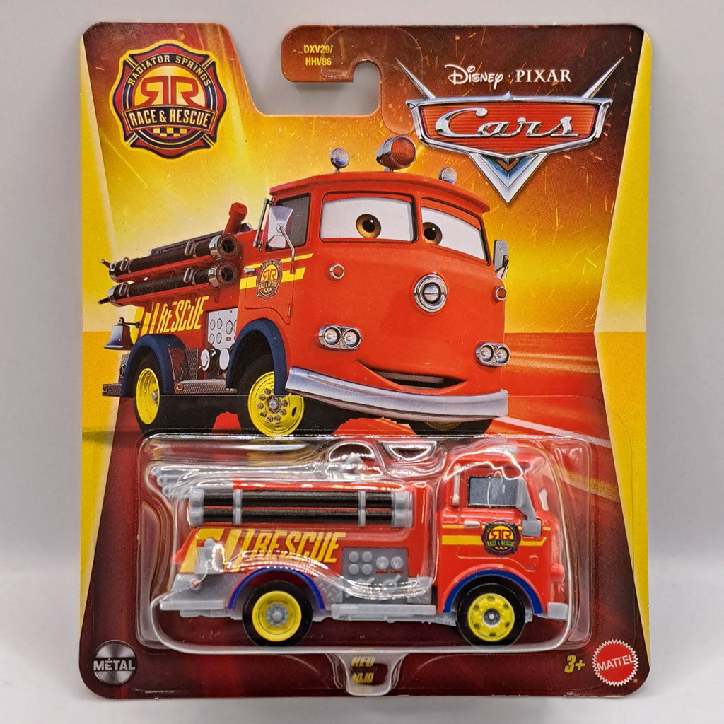 Disney Pixar Cars Race & Rescue - Red (1:55 Scale) – AGR Models