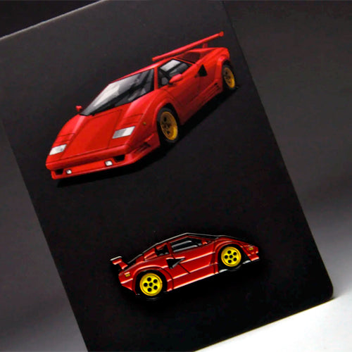 Faith Pin Badge - Lamborghini Countach