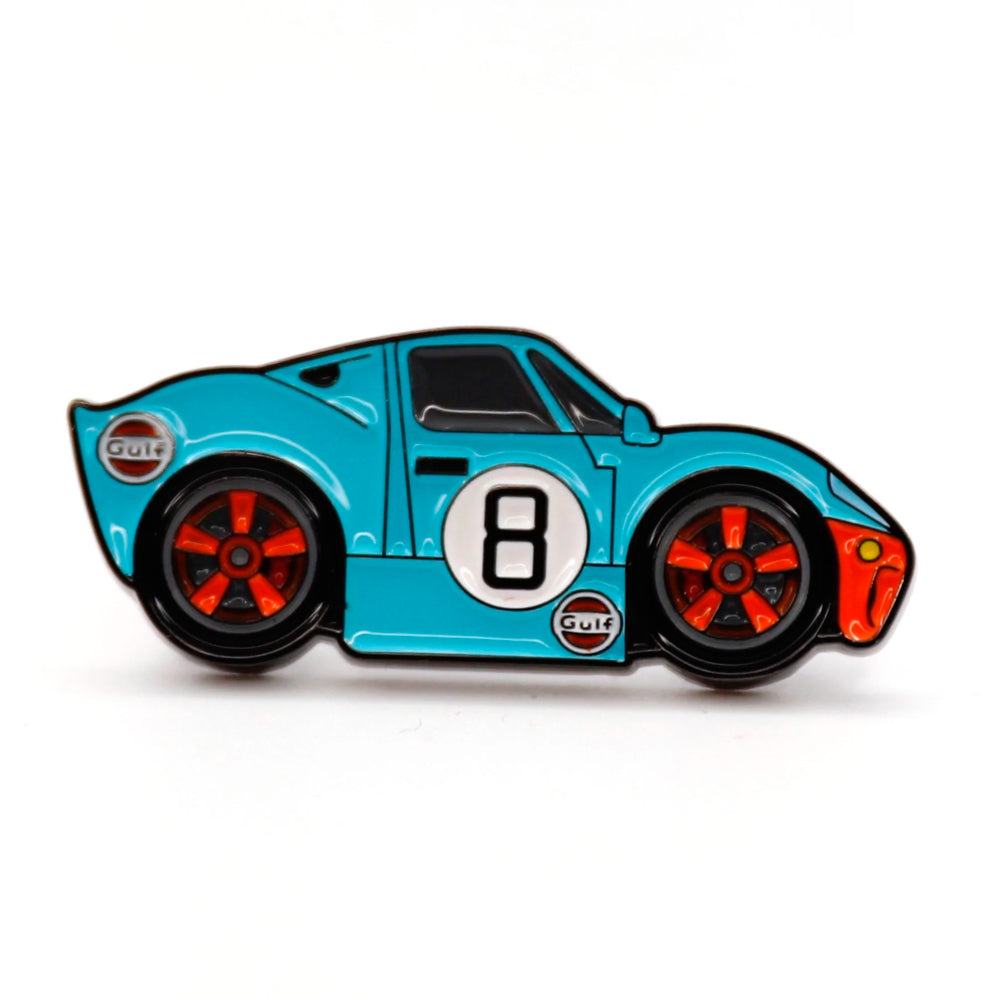 Faith Pin Badge - Ford GT40 Gulf