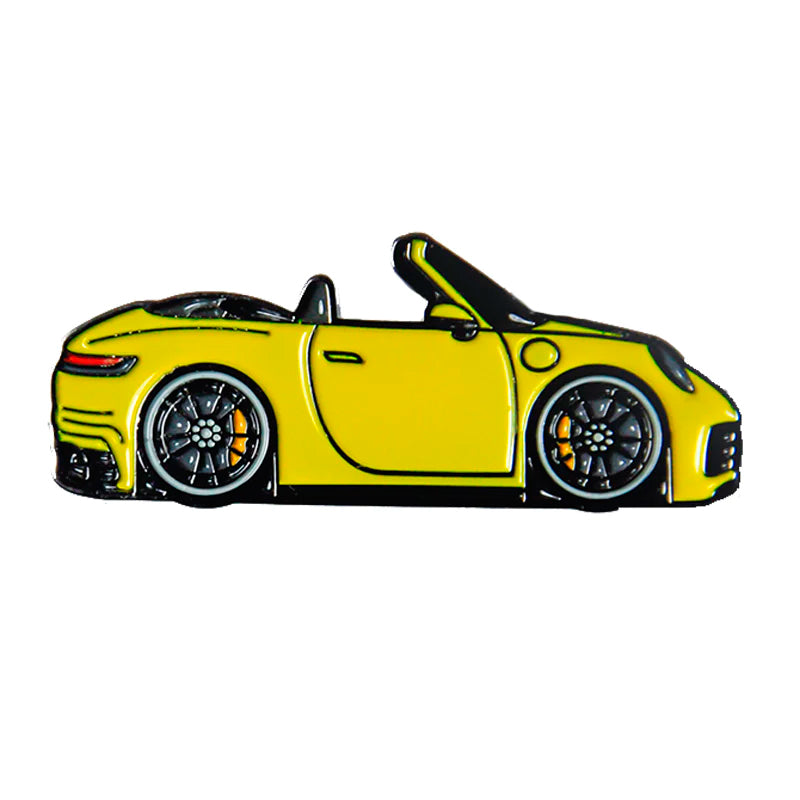 Faith Pin Badge - Porsche 911 Cabriolet