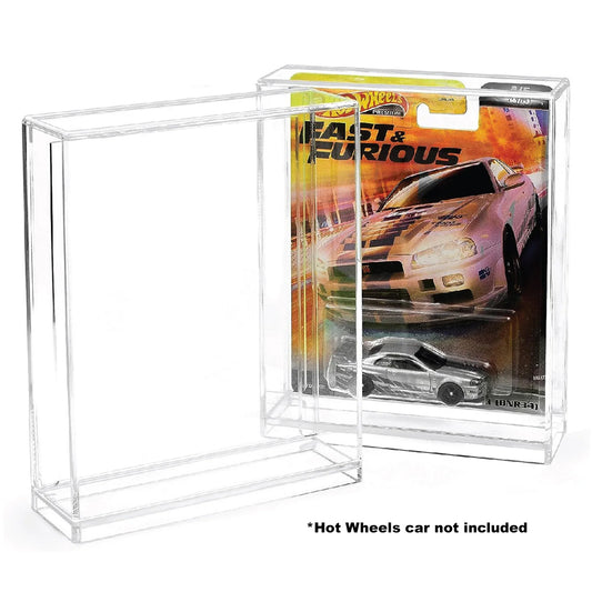 Friki Monkey Acrylic Display Case For Hot Wheels Premium Card Model