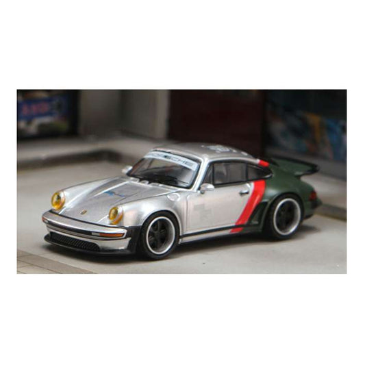 Ghost Player RWB Singer Turbo Silver (1:64 Scale)
